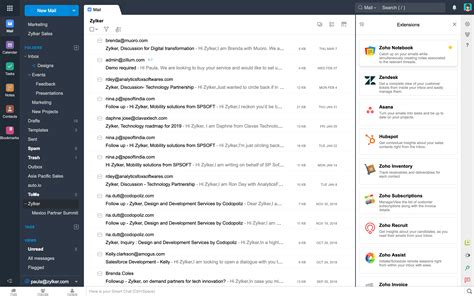 zoho email